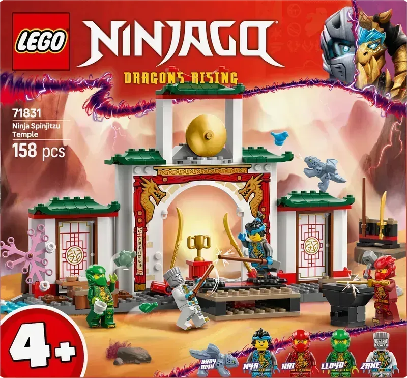 LEGO The Ninja Spinjitzu Tempel 71831 Ninjago - - 2TTOYS | Official LEGO shop😊🥰