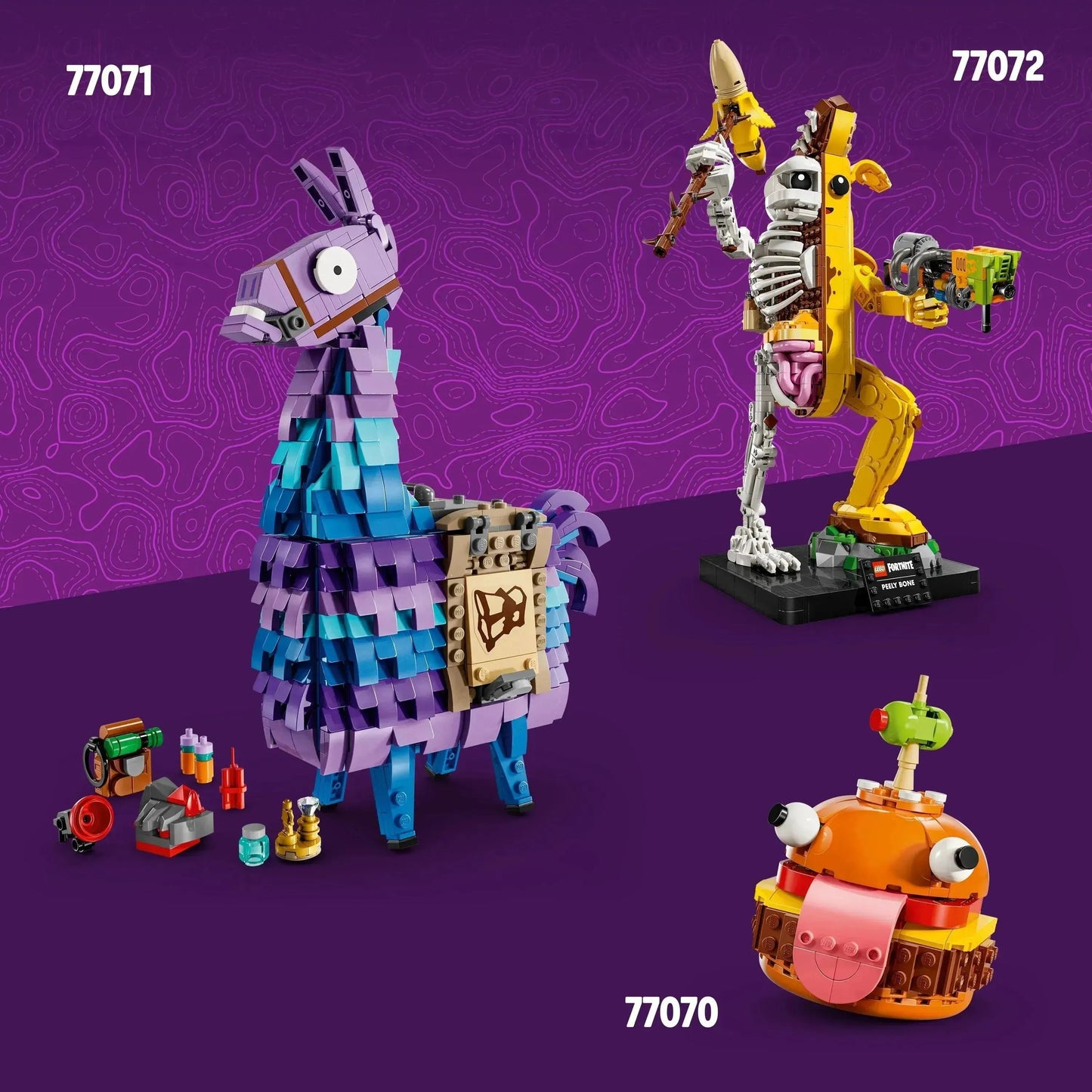 LEGO Fortnite Combideal 3: 77072, 77071 & 77070