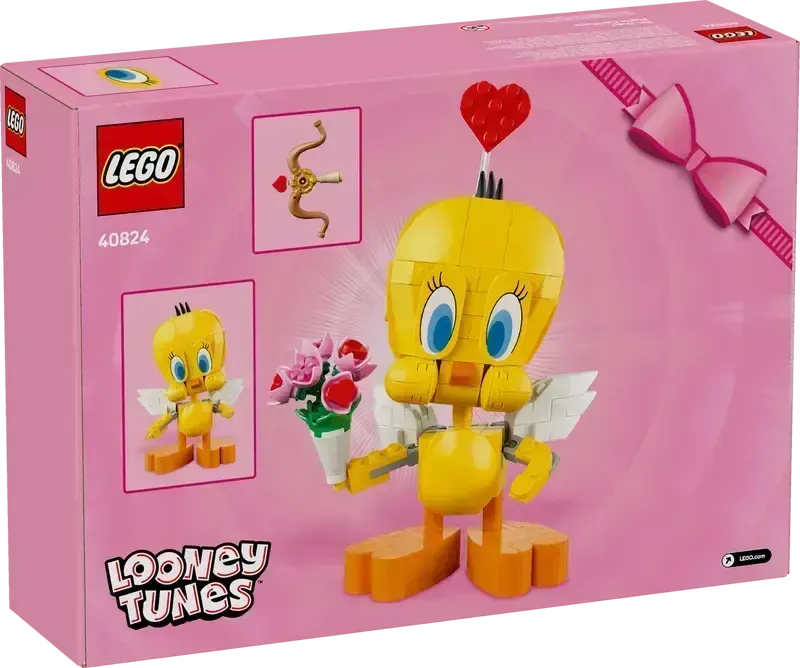 LEGO Icons Lieve Tweety Looney Tunes Bouwpakket voor Volwassenen 40824