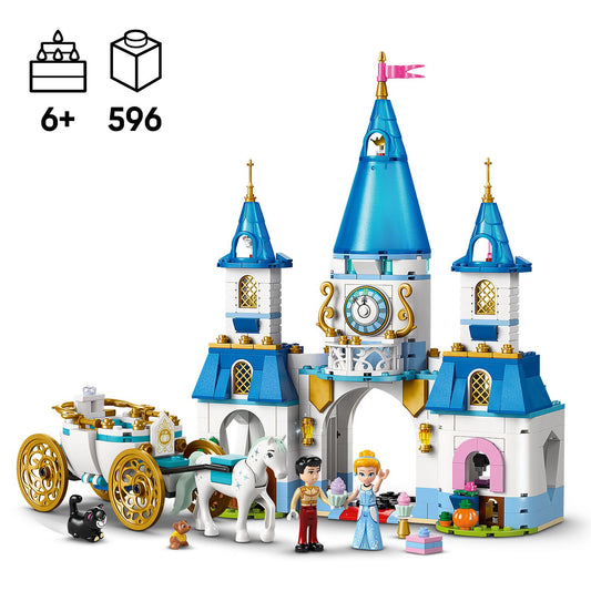 LEGO Cinderellas Schloss und Kutsche 43275 Disney