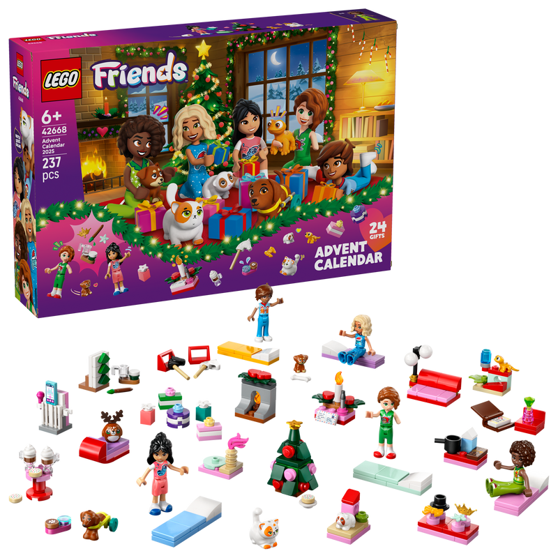 LEGO Friends Adventskalender 2025 42668 Friends (Pre-Order: september)