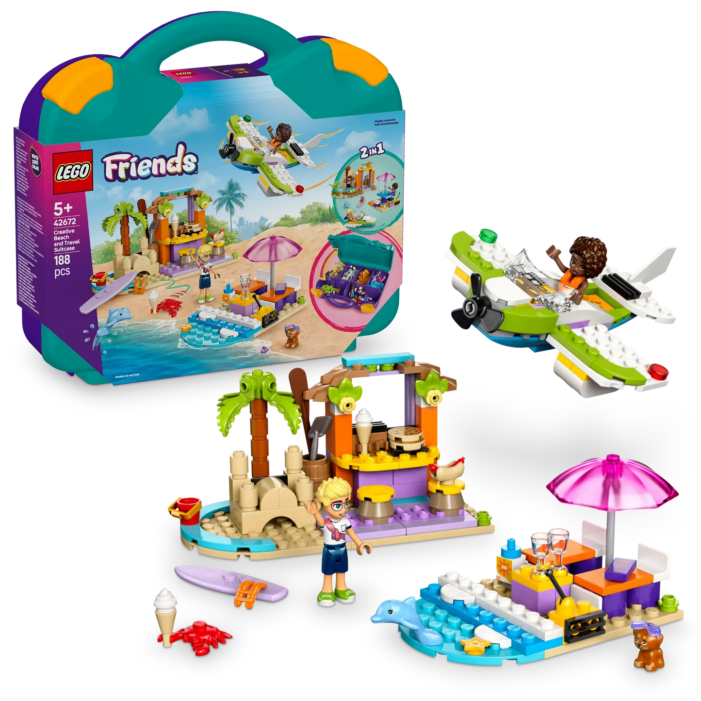LEGO Creative Strand und Koffer 42672 Freunde