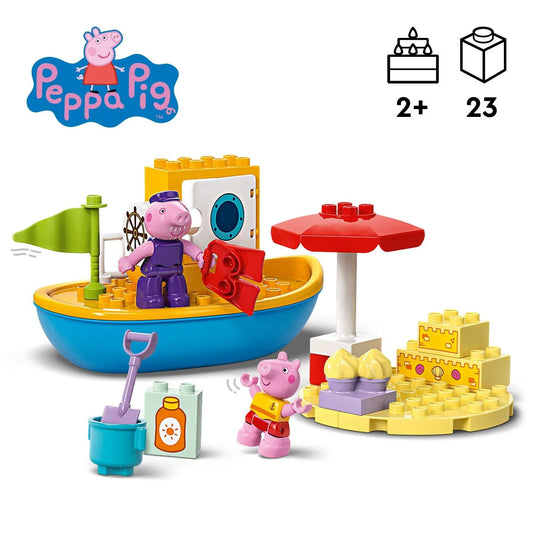 LEGO Peppa Big bootreis 10432 DUPLO (Pre-Order: verwacht juni) PEPPA PIG @ 2TTOYS LEGO ā¬. 24.99