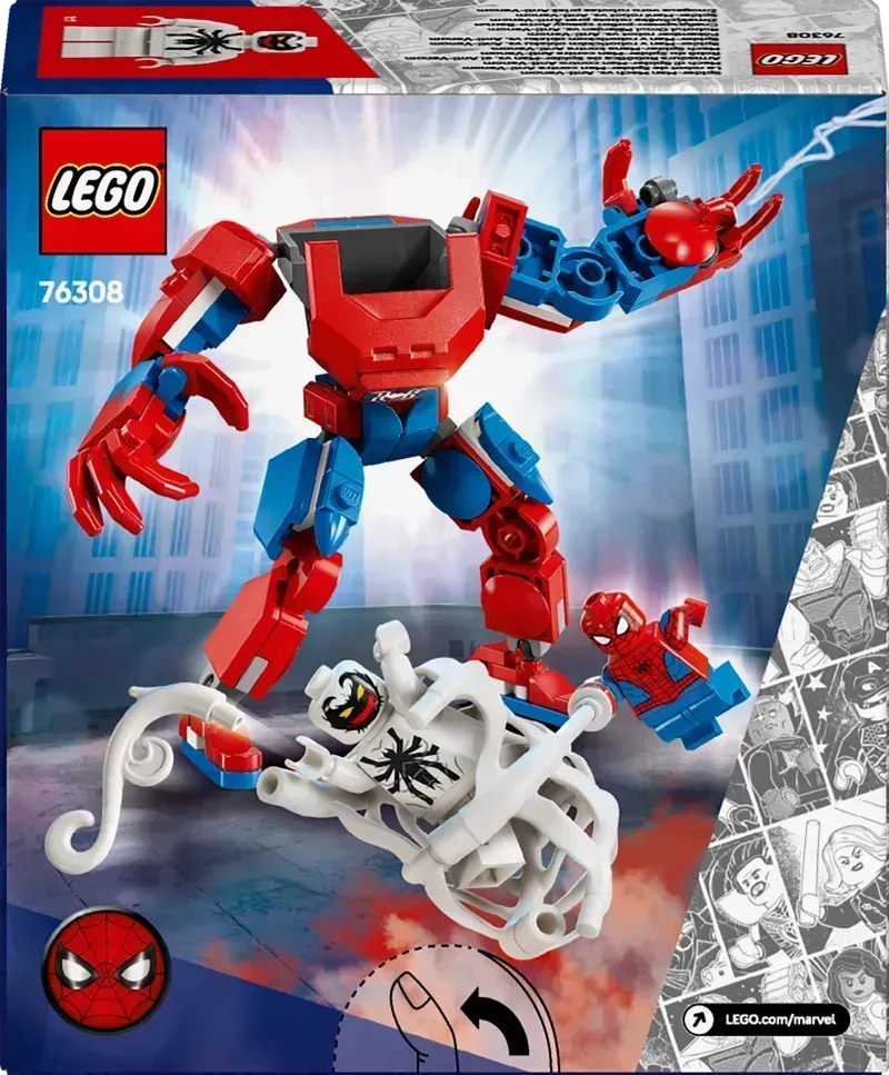 LEGO Spiderman Mecha vs Anti venom 76308 Superheroes @ 2TTOYS | Official LEGO shopšš„° 2TTOYS | Official LEGO shopšš„° ā¬. 12.49