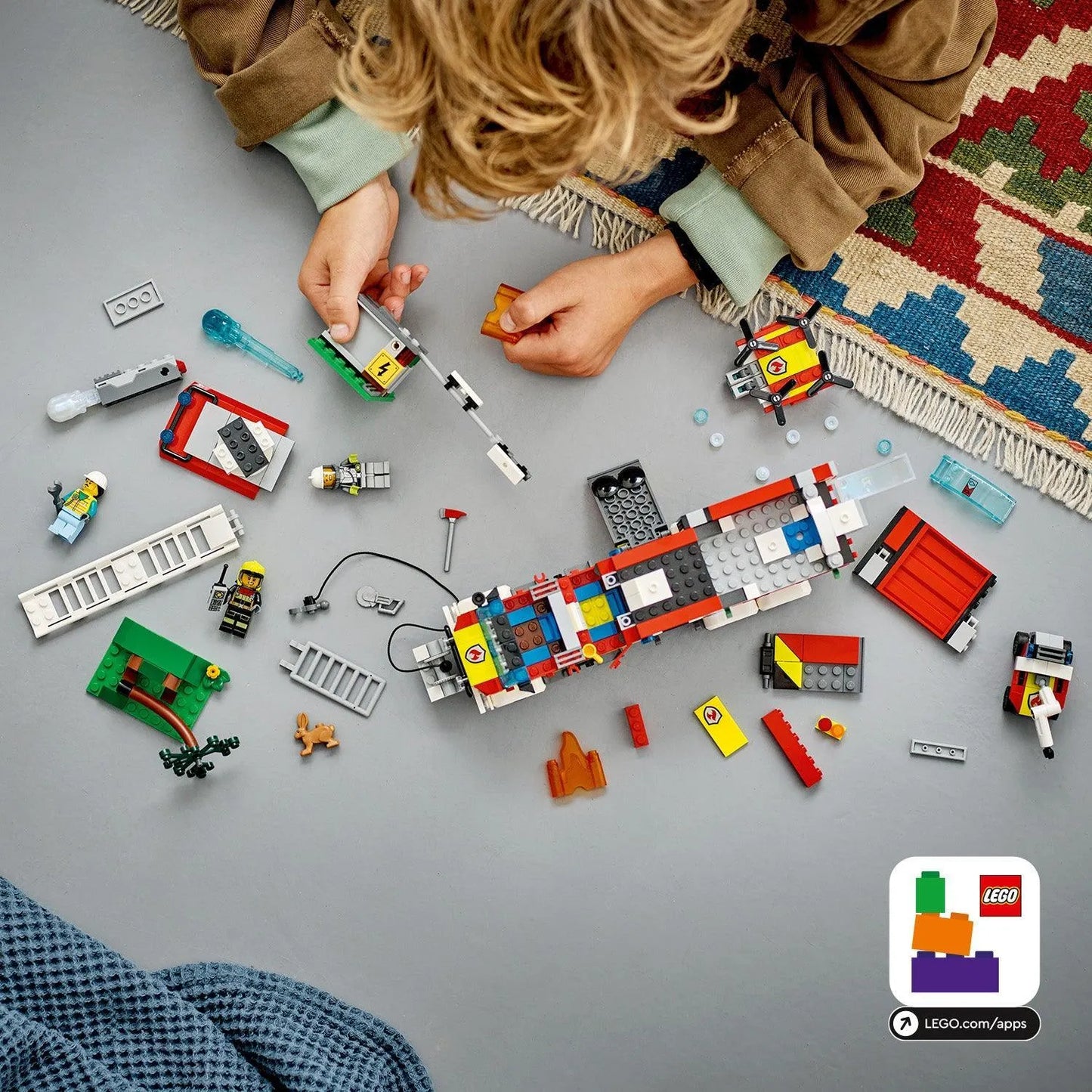 LEGO Commandowagen brandweer 60374 City LEGO CITY @ 2TTOYS | Official LEGO shop😊🥰 LEGO €. 46.49