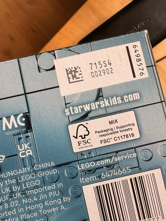 LEGO 75383.... en dan is de code belangrijk voor de kleur van de baard!