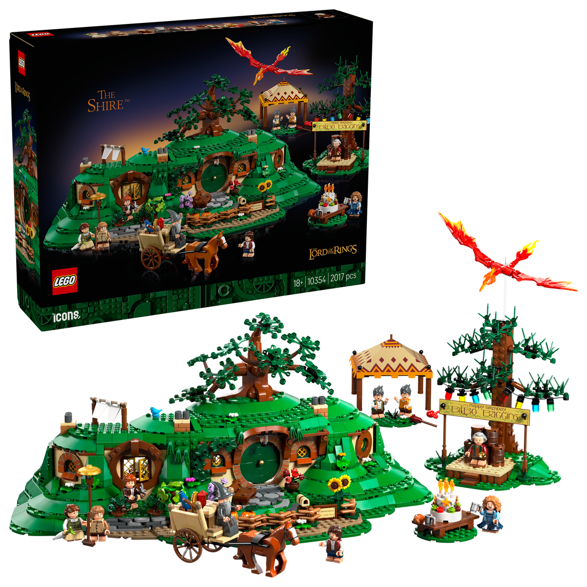 LEGO  The Lord of the Rings 10354 The Shire™: Experience Middle-earth!