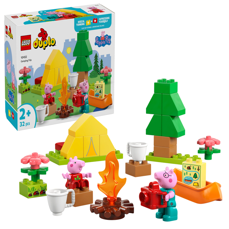 LEGO Kampeertrip met Peppa Pig 10452 Peppa Pig