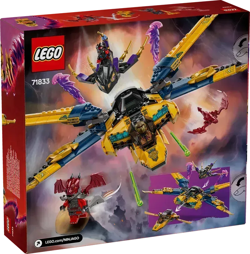 LEGO Ras & Arin's Super Storm Plane 71833 Ninjago