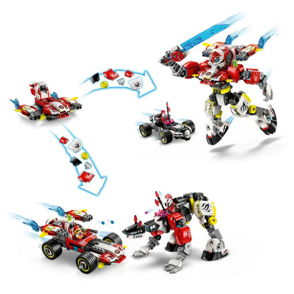 LEGO Cooper's Tiger Mech and Zero's HotRod 71497 Dreamzzz