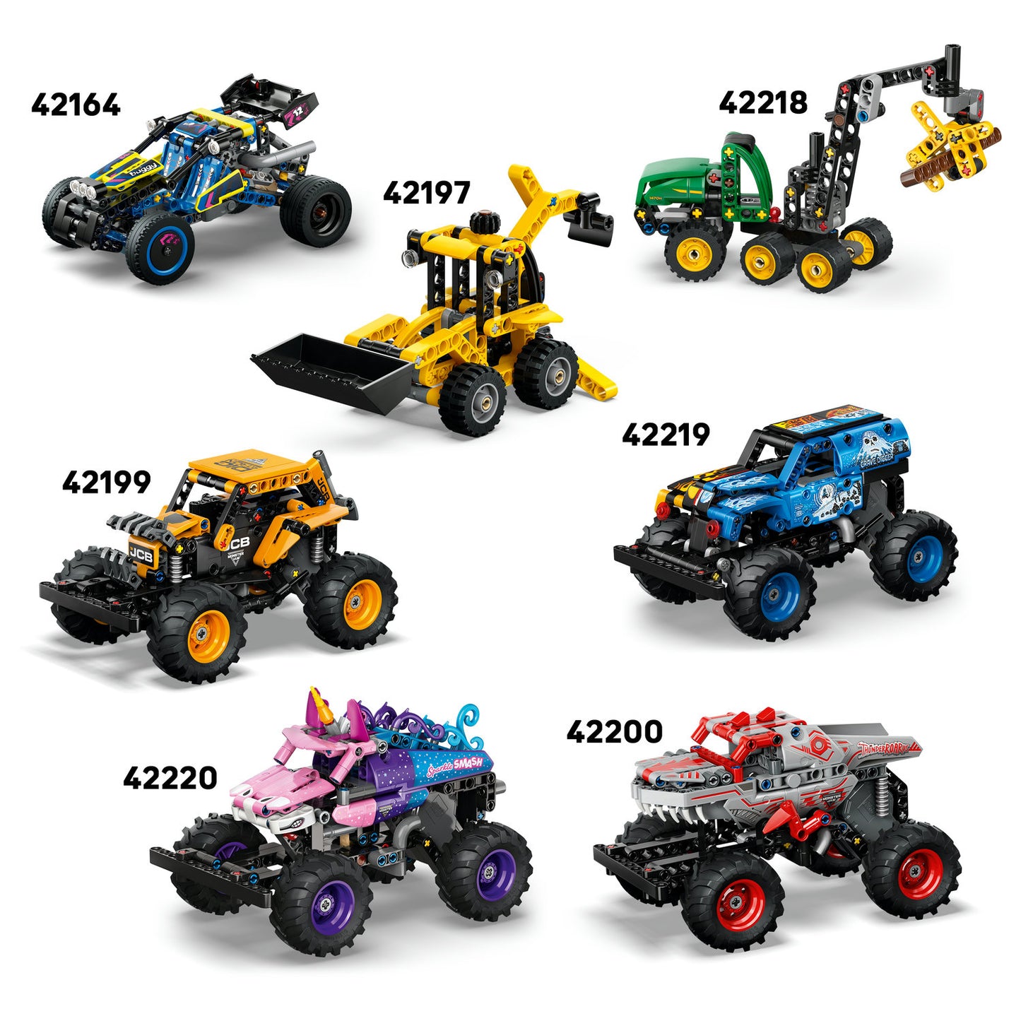 LEGO Technic Gele Motor – Voertuig Bouwpakket met Speelgoed voor Kinderen met 3-Cilindermotor – STEM Verjaardagsadeau voor Jongens vanaf 7 Jaar en Liefhebbers van Techniek – 42225