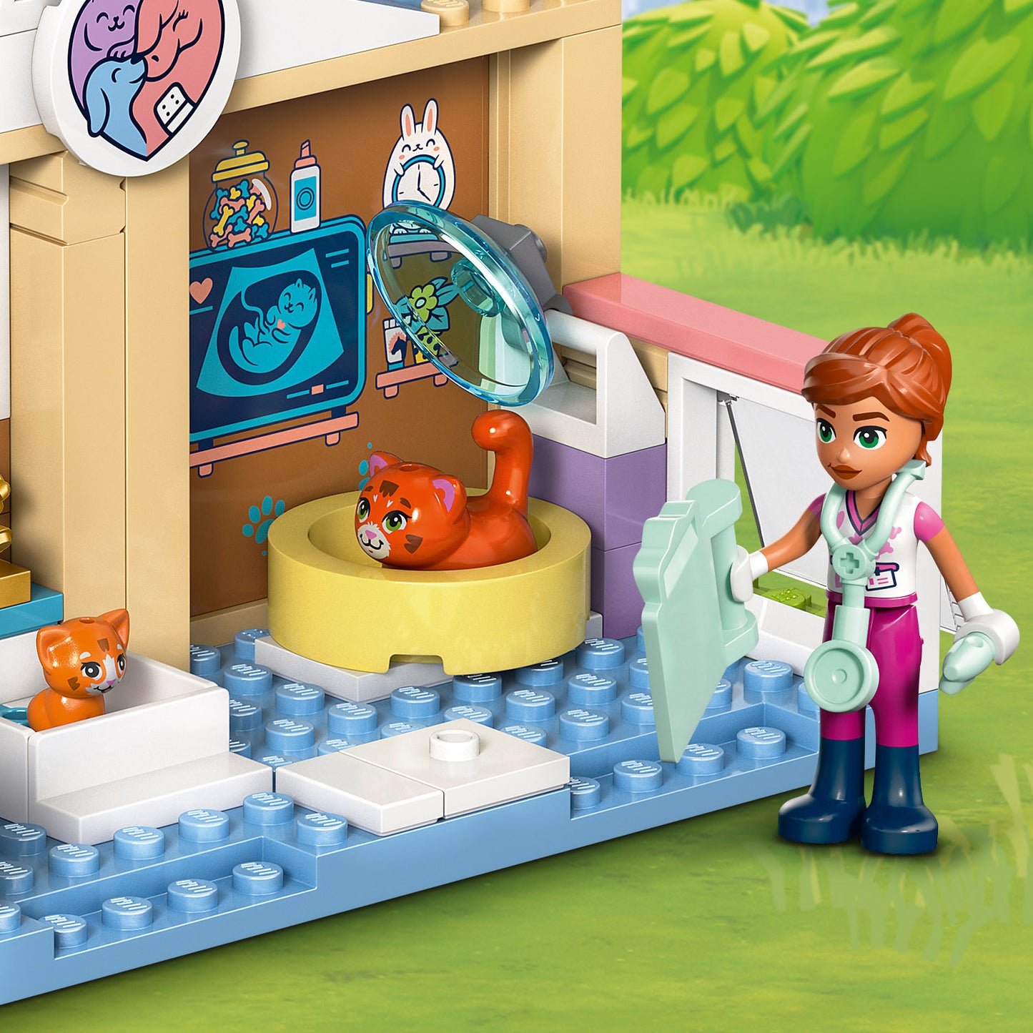 LEGO Friends Huisdierenkliniek Schattige Dieren Bouwpakket met Speelgoed voor Kinderen 42696