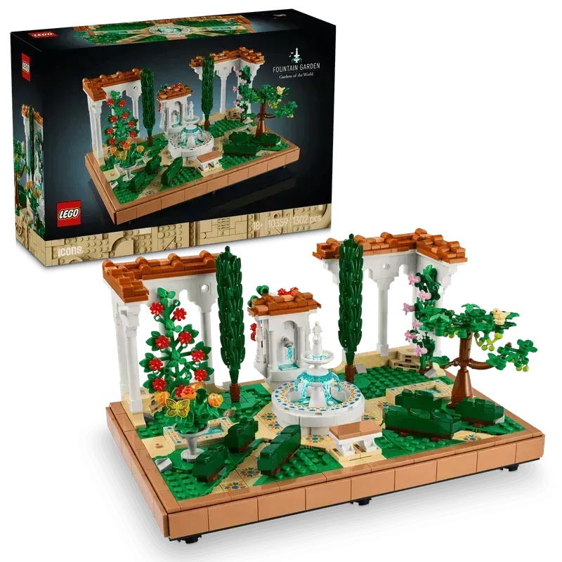 LEGO Garden with Fountain 10359 Icons