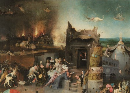 Jheronimus Bosch - De Verzoeking (1000)