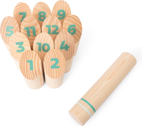 Fins Werpspel (Numbers Kubb / Molkky)
