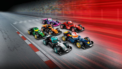 LEGO Formula 1 Drivers with their Car 71049 Minifigures (Set 12 Pieces)