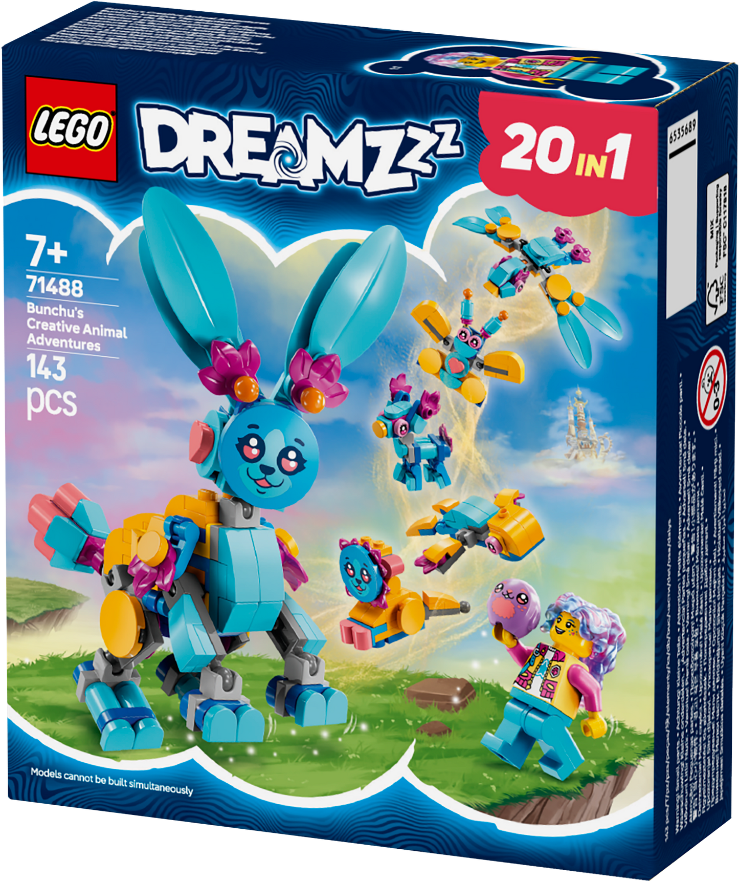 LEGO Bunchu'c creatieve dierenavonturen 71488 Dreamzzz