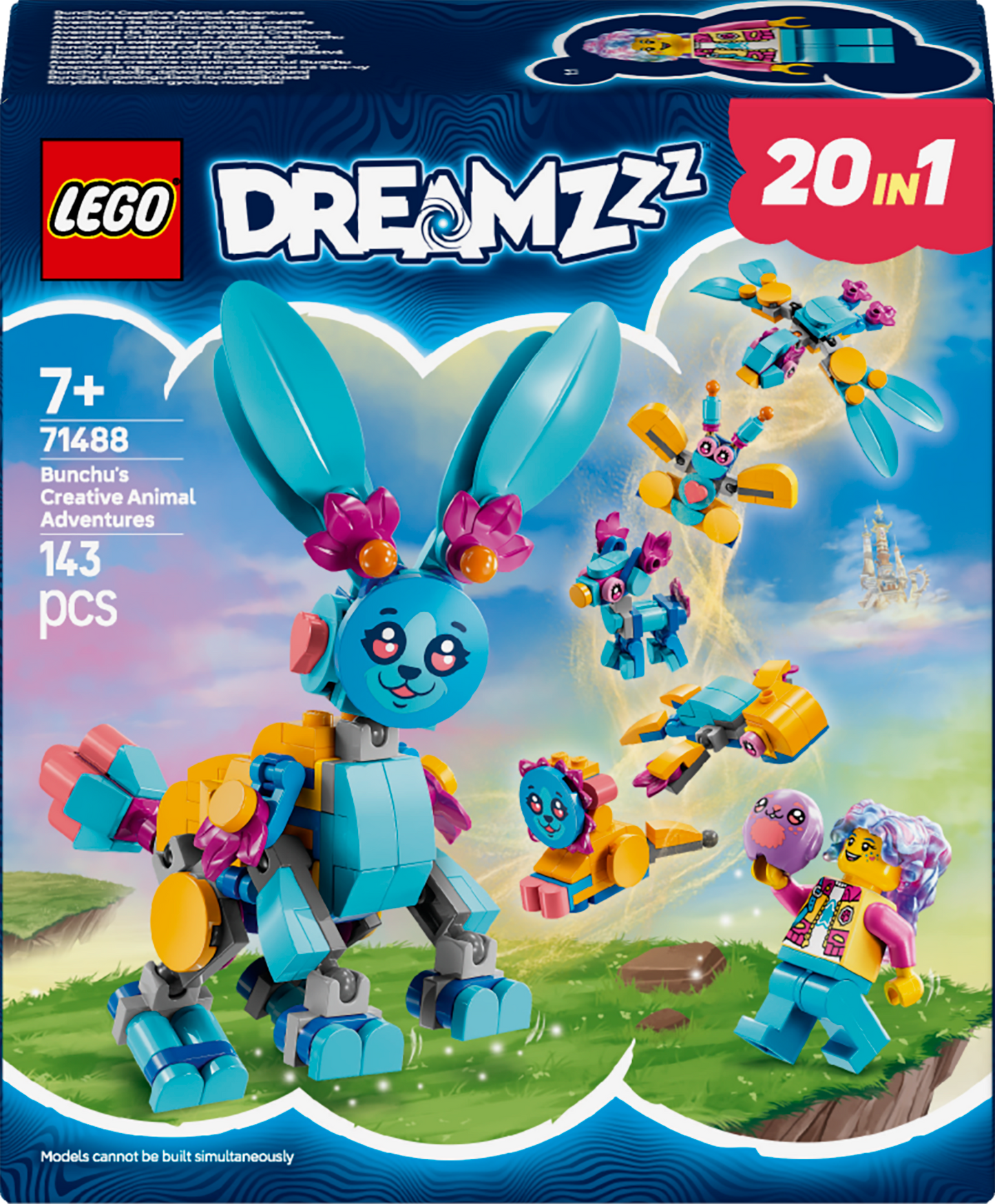 LEGO Bunchu'c creatieve dierenavonturen 71488 Dreamzzz