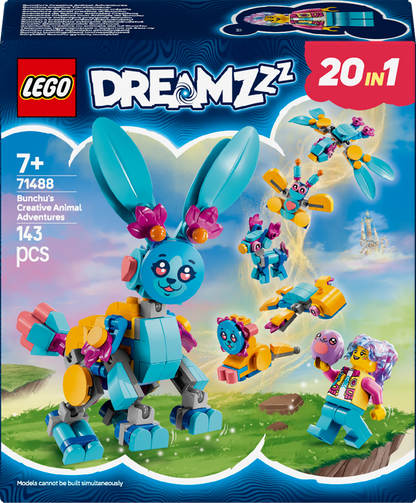 LEGO Bunchu'c creatieve dierenavonturen 71488 Dreamzzz