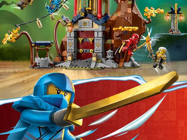 LEGO Tempel der Drachen-Energiekerne 71795 Ninjago
