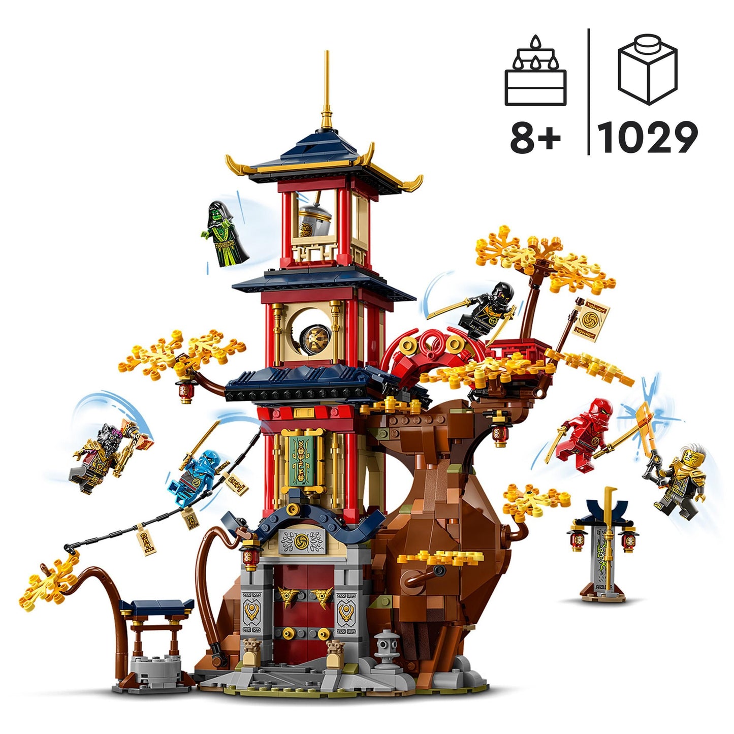 LEGO Tempel der Drachen-Energiekerne 71795 Ninjago