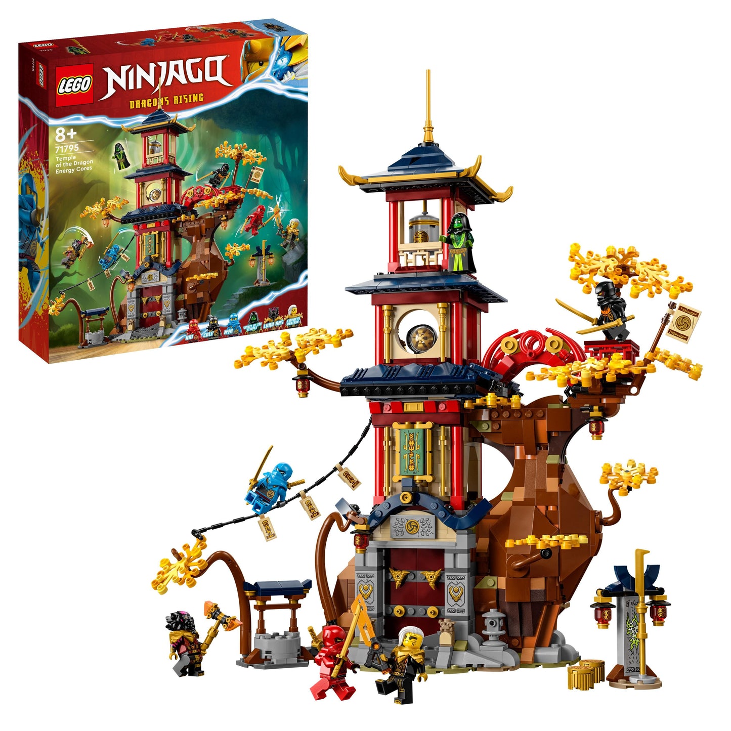 LEGO Tempel der Drachen-Energiekerne 71795 Ninjago