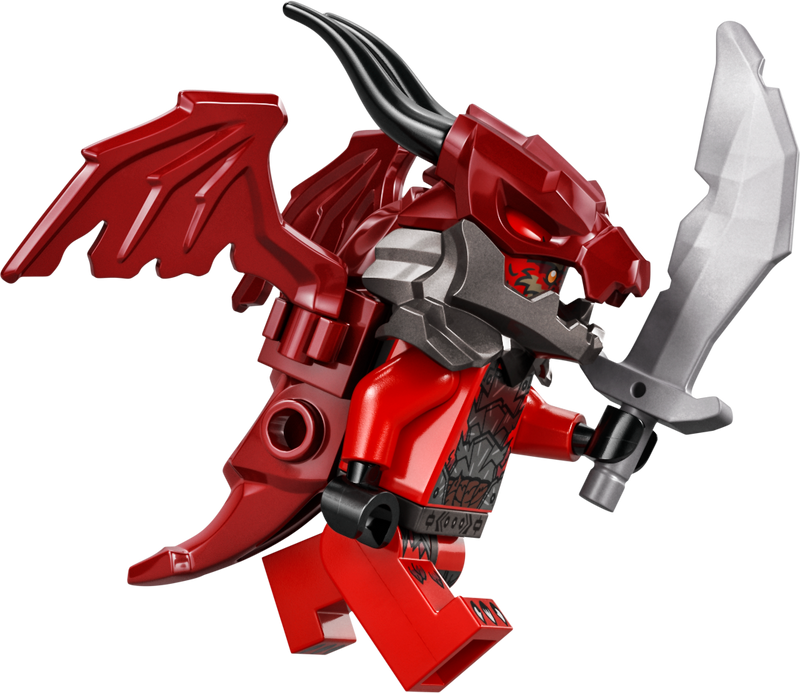 LEGO Lightning Tooth Chaos Dragon 71832 Ninjago