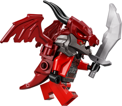 LEGO Lightning Tooth Chaos Dragon 71832 Ninjago