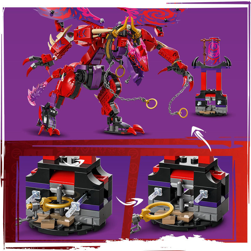 LEGO Lightning Tooth Chaos Dragon 71832 Ninjago