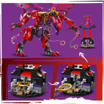 LEGO Lightning Tooth Chaos Dragon 71832 Ninjago