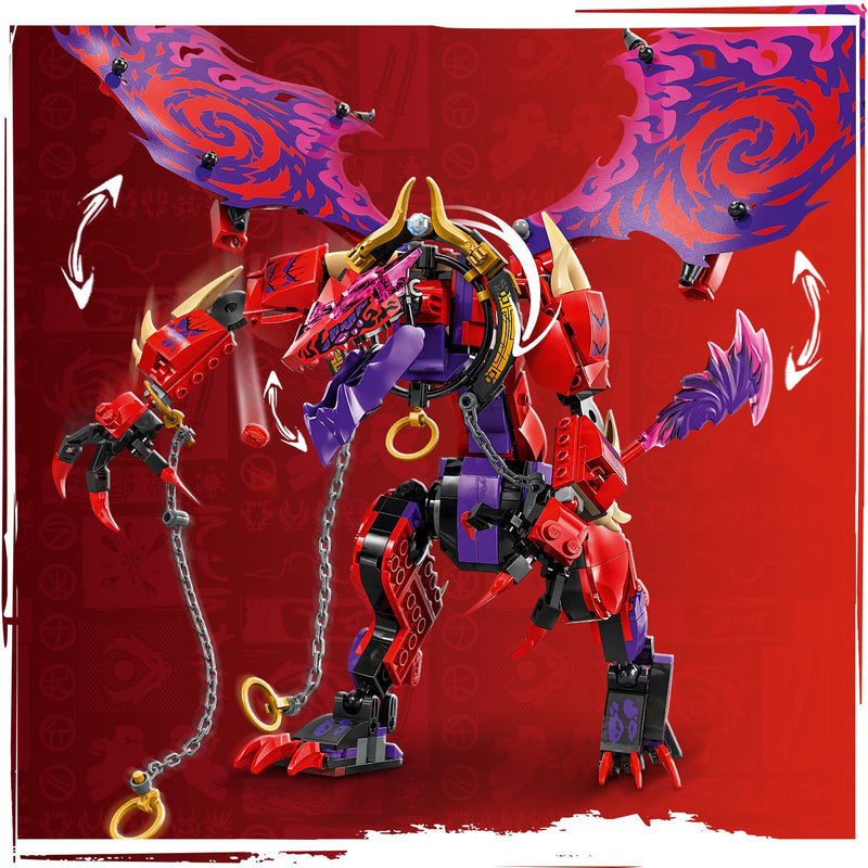 LEGO Lightning Tooth Chaos Dragon 71832 Ninjago