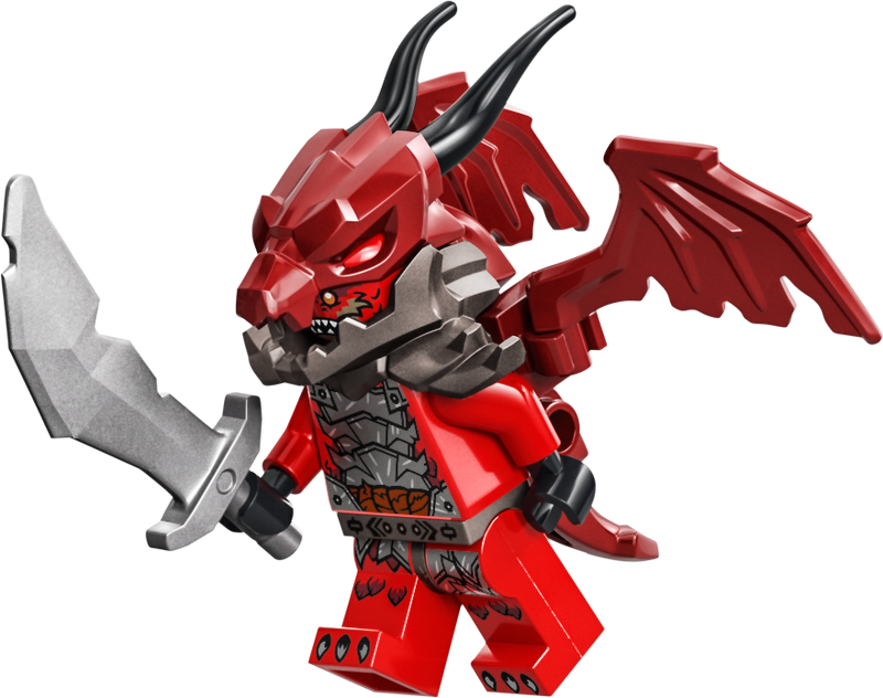 LEGO Lightning Tooth Chaos Dragon 71832 Ninjago