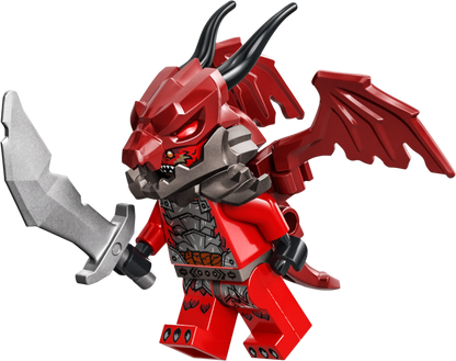 LEGO Lightning Tooth Chaos Dragon 71832 Ninjago