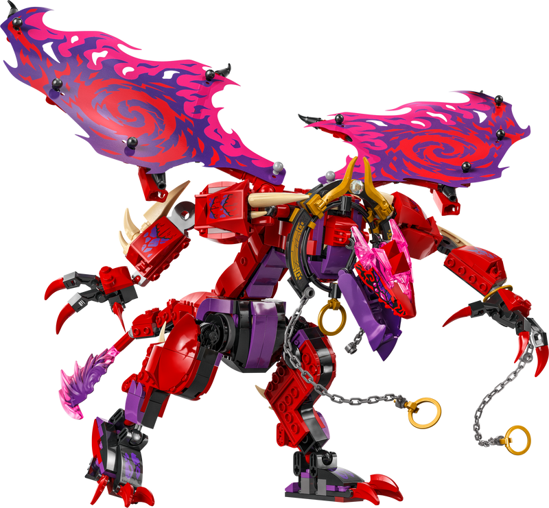 LEGO Lightning Tooth Chaos Dragon 71832 Ninjago