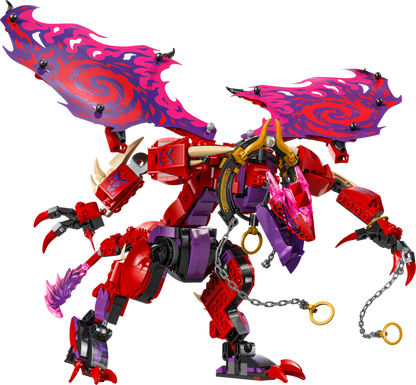 LEGO Lightning Tooth Chaos Dragon 71832 Ninjago