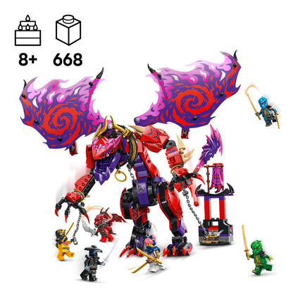 LEGO Lightning Tooth Chaos Dragon 71832 Ninjago