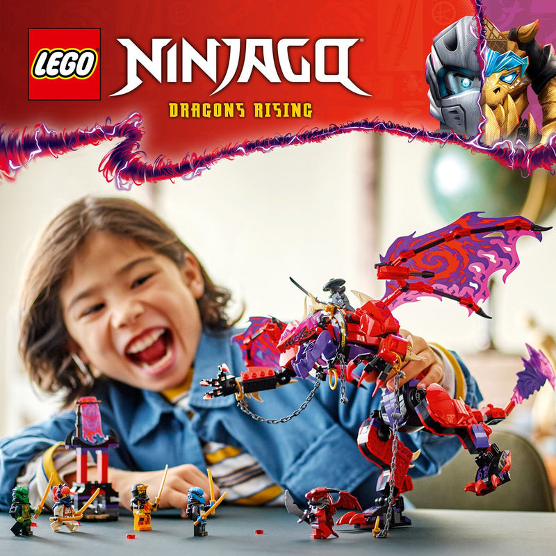 LEGO Lightning Tooth Chaos Dragon 71832 Ninjago