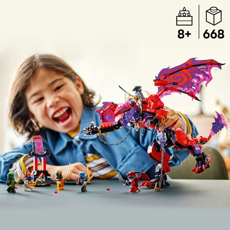 LEGO Lightning Tooth Chaos Dragon 71832 Ninjago