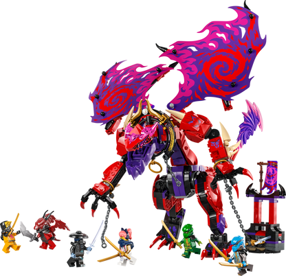 LEGO Lightning Tooth Chaos Dragon 71832 Ninjago