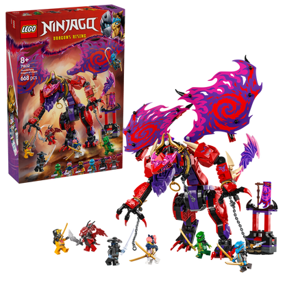 LEGO Lightning Tooth Chaos Dragon 71832 Ninjago