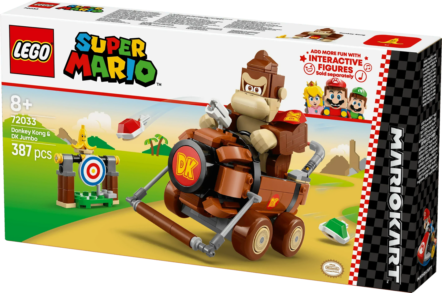 LEGO Mario Kart – Donkey Kong & DK Jumbo 72033 SuperMario