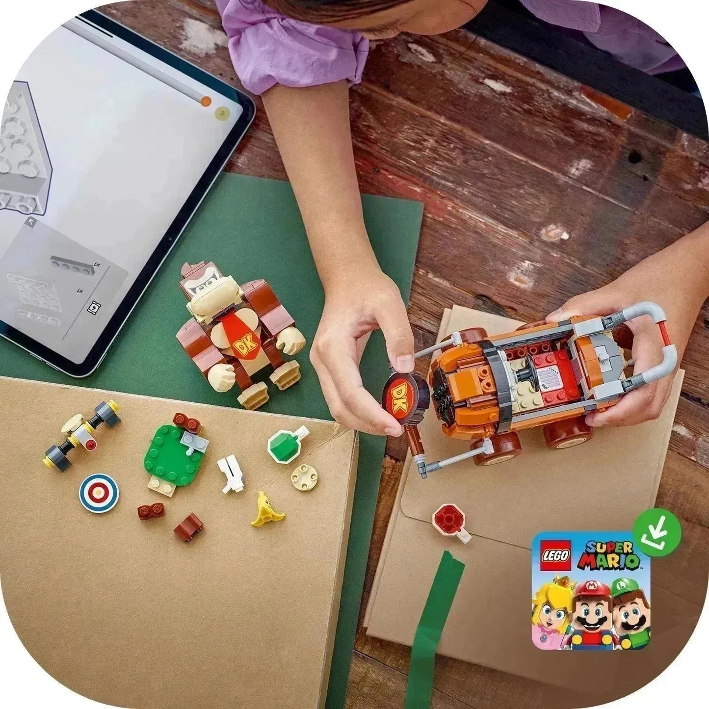 LEGO Mario Kart – Donkey Kong & DK Jumbo 72033 SuperMario