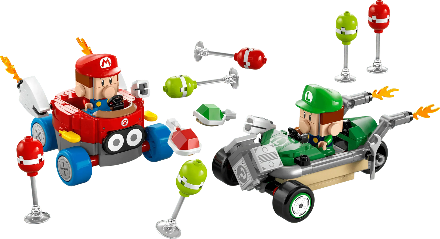 LEGO Mario Kart – Baby Mario vs. Baby Luigi 72034 SuperMario (Delivery: January 1, 2025)