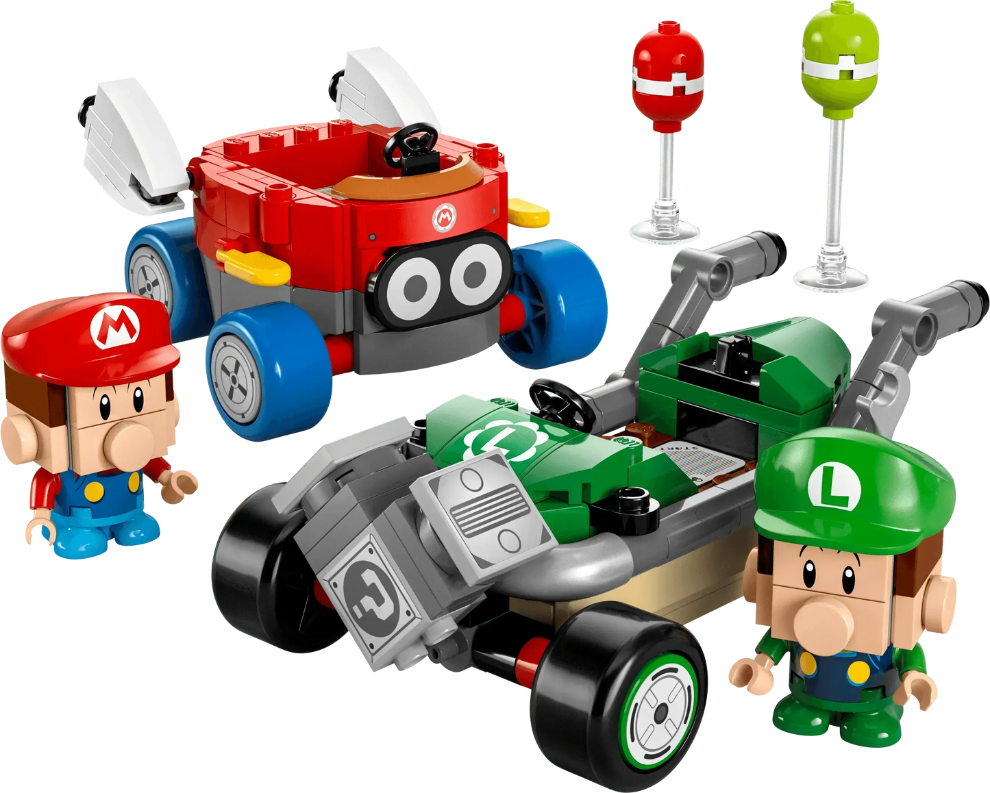 LEGO Mario Kart – Baby Mario vs. Baby Luigi 72034 SuperMario (Delivery: January 1, 2025)