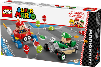 LEGO Mario Kart – The Baby Mario vs. Baby Luigi 72034 SuperMario