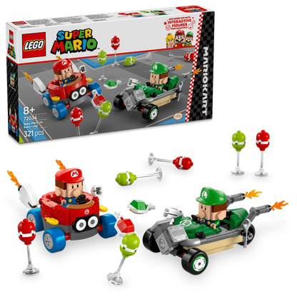 LEGO Mario Kart – The Baby Mario vs. Baby Luigi 72034 SuperMario