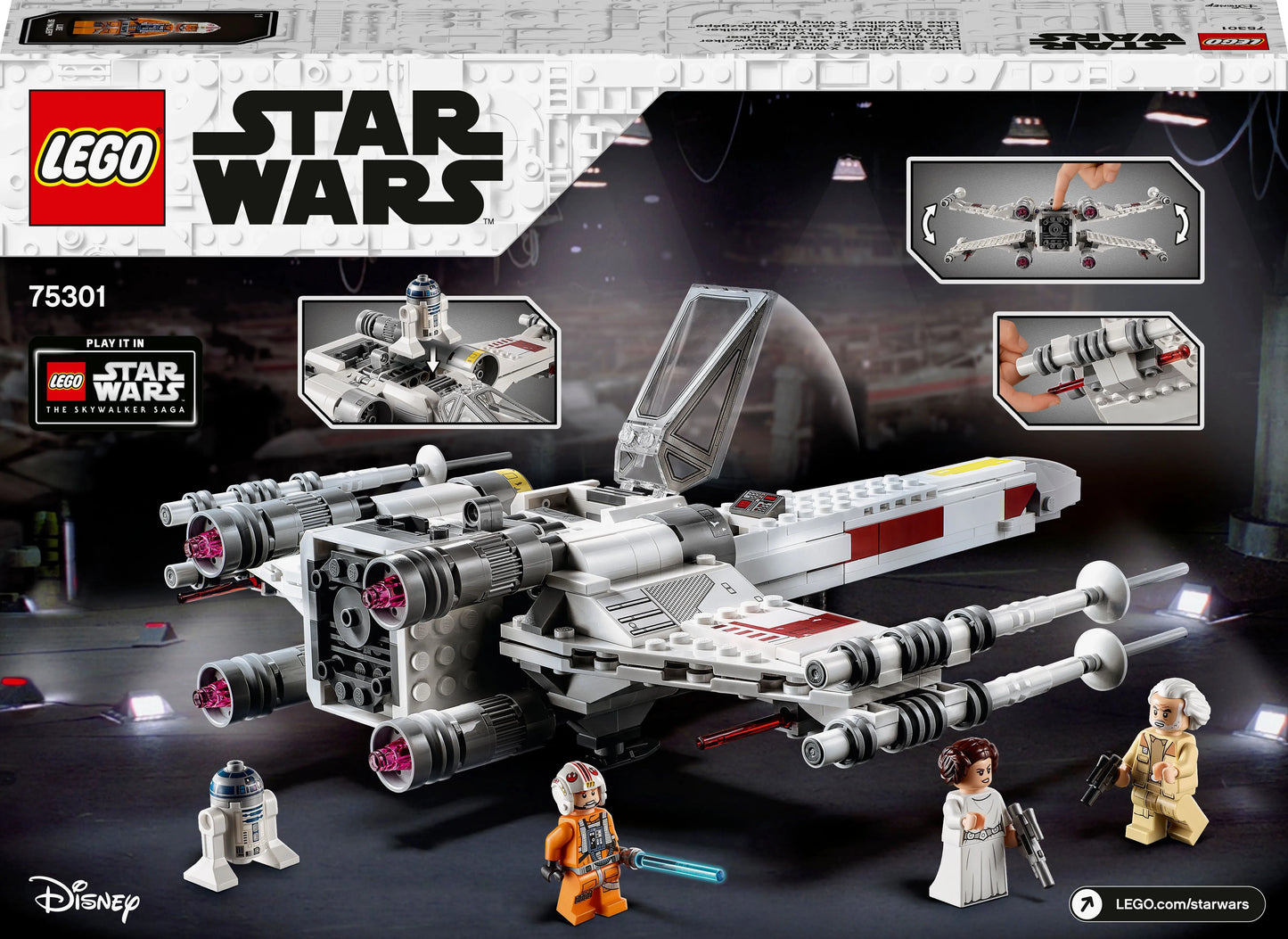 LEGO The Skywalker’s X-WingFighter 75301 StarWars