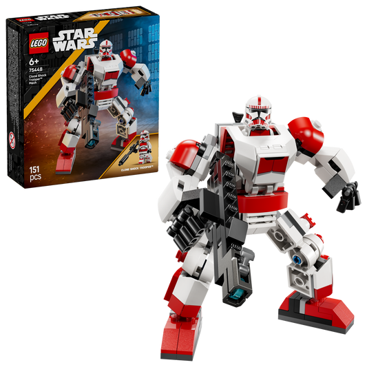LEGO Star Wars Clone Shock Trooper Mecha Bouwpakket voor Kinderen en Decoratie 75448