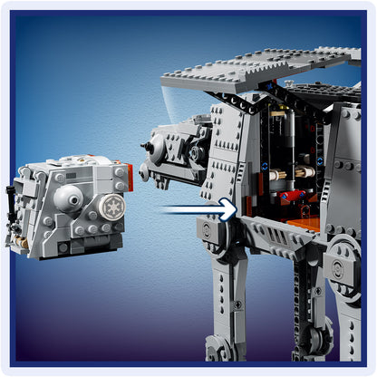 LEGO Star Wars 75454 Imperial Remnant AT-AT met INT-4 - Bouwpakket voor Kinderen met Voertuigen en 7 Personages Incl. de Mandalorian en Grogu - Cadeau voor Jongens, Meisjes en Fans vanaf 10 Jaar
