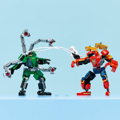 LEGO Marvel Mechaduel: Spider-Man vs. Doc Ock Superhelden Bouwpakket voor Kinderen 76338
